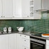 Мозаика Ezarri Esmeralda стекло 31.3х49.5 см глянцевая чип 25х25 мм, зеленый