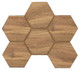 Мозаика SI02 Hexagon 25x28,5x10 неполированная керамогранит