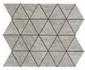 Мозаика Klif Silver Triangles AN7H 28,5x33 керамогранитная м2