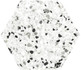 Керамогранит EC.Tempo Black Hex 20х24 Eco Ceramica матовый универсальный 921847