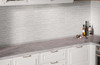 Настенная плитка Alure Oval Pearl 30х75 Cifre матовая, рельефная (структурированная) керамическая 78803747