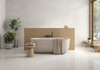 Керамогранит Organic White RC 60x120 Azulev сатинированный универсальная плитка 00000088944