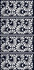 Декор Mira Black Decore 60x120 глянцевый керамогранит