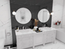 Керамогранит Delta White and Black 60х120 Bluezone полированный универсальная плитка 00-00834481
