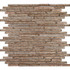 Мозаика NZ001 стекло+камень 30x30 см глянцевая, бронза