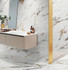 Декор Calacatta Brillante Decor Caponier Rectificado 30х90 Novacera глянцевый керамический LE 93933-F50