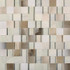 Мозаика Alabastri Mosaico 3d Bamboo Glossy 30x30 керамогранит REX Ceramiche лаппатированная чип 30х30 мм, бежевый, коричневый 739966