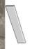 Плинтус Allure Grey Beauty Battiscopa 7,2x80 Lap/Аллюр Грей Бьюти 7,2x80 лаппатированный керамогранит