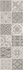 Настенная плитка Azulejos Benadresa Reine Mosaico Vintage Silver 30x90 матовая керамическая