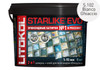 Затирка для плитки эпоксидная Litokol двухкомпонентный состав Starlike Evo S.102 Bianco Ghiaccio 5 кг 485120004