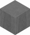 Мозаика LN04/TE04 Cube 29x25 неполированная керамогранит, серый 39619