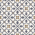 Керамогранит Brighton Blue 45x45 напольный матовый