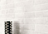 Керамогранит Gypsum Brick 7.5x30 Settecento Inciso глянцевый, рельефный (рустикальный) настенная плитка 154610