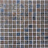 Мозаика PIX761 из стекла, 30х30 см Pixmosaic матовая чип 23х23 мм, коричневый, синий