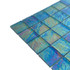 Мозаика Marble Mosaic Rainbow стекло 30х30 см полированная чип 48х48 мм синий