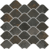 Мозаика Mosaico Korubo NT Basalto 30x30 керамогранит