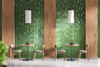 Настенная плитка Melody Royal Green 20x20 Monopole глянцевая керамическая 85687
