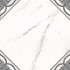 Керамогранит Gretta Узоры Белый Рельеф 29,8x29,8 Cersanit матовый универсальный A16064