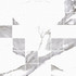 Мозаика Mosaic Calacatta White 29.7x29.7 керамогранит матовая, белый, серый