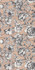 Декор Wide and Style Mini Roses R 60x120 матовый керамогранит