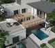 Керамогранит Ultra Slate Grey 20 mm 60x60 Ceramica Rubiera Outdoor 4.0 антискользящий (grip), рельефный (рустикальный) напольная плитка D303620