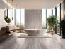 Керамогранит RCAA Realstone Travertino Vein Noce Rett 60x120 Marazzi Ragno антискользящий (grip), матовый универсальная плитка УТ-00036992