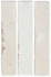 Настенная плитка Enamel White 5x25 см DNA Tiles 123139 глянцевая керамическая