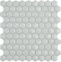 Мозаика Hex Nordic № 909 Св.серый (на сетке)