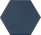 Керамогранит Naval Blue 11,6x10,1 универсальный матовый