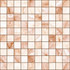 Настенная плитка Орнелла мозаика коричневый керамическая