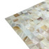 Мозаика Marble Mosaic Seamless Natural Shell ракушка 30.5х30.5 см перламутр чип 20х20 мм, белый, бежевый