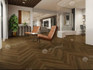 Кварцвиниловая плитка Alpine Floor ECO 16-33 Дуб Далим Parqet LVT 43 класс 590х118х2.5 мм (ламинат) с фаской