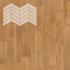 Паркетная доска Lab Arte Chevron Дуб Натур Кольт лак французская елка 400/337х110х14/3/60°