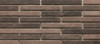 Настенная плитка Рядовой элемент Кирпич Ригельный 29.35.Р, шов 10, Коричнево-Фиолетовый 5.2х43.7 Феодал матовая 00000040352