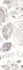 Декор Calacatta Ice W\DEC M 25х75 NR Glossy 1 глянцевый керамический