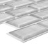 Комплект объемных 3D панелей Серый кирпич самоклеющиеся Lako Decor 300х300х4 мм (плитка пвх LVT) LKD-JF-2802