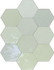 Настенная плитка Zellige Hexa Mint (122083) 10,8х12,4 Wow глянцевая керамическая