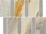 Мозаика Italon Aura Sky Mosaico Argan керамогранит 26.9х36.8 см матовая бежевый, серый 600110001163