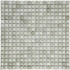 Мозаика Marble Mosaic Diamond Silver Wood Pol камень 30.5х30.5 см полированная чип 15х15 мм, серый