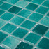 Мозаика Togama 202 стекло 34х34 см глянцевая чип 25х25 мм, голубой