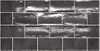 Настенная плитка Altea Black 7,5x15 Equipe глянцевая керамическая 27615