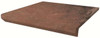 Ступень фронтальная Scandiano Rosso Kapinos Stopnica Prosta 29.5х32.8 клинкер матовая Paradyz Ceramika 00000085812