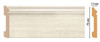 Плинтус напольный D005-1070 ДМ Decomaster (79х13х2400 мм) 