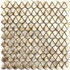 Мозаика Moreroom Stone Stamping Aluminum 29,1x29,8x0,6 (Gold) керамика матовая, золотой-oro-gold S117