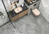 Керамогранит Rock Gray D60203M матовый карвинг 600х600х9,5 Delacora напольный