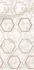 Декор Apulia Oro Hexagone Azori 31.5x63 глянцевый, матовый керамический 589002003