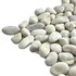Мозаика Marble Mosaic Pebbles White Stone Mat галька 30х30 см матовая, белый