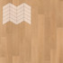 Паркетная доска Lab Arte Chevron Дуб Натур Флора лак французская елка 400/328х125х14/3/60°