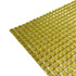 Мозаика Marble Mosaic Crystal Super Gold стекло 30х30 см глянцевая чип 10x10 мм, золотой-oro-gold