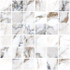Мозаика K949879LPR1VTE0    Бреча Капрайа Белый ЛПР 30x30 (5x5) керамогранитная